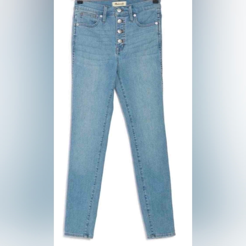 Madewell 10inch High Rise Skinny Jenna 27